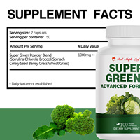 Complément Alimentaire Daily Greens - Apportez de la Vitalité avec des Ingrédients Naturels, 50 Jours de Légumes Essentiels en Une Seule Capsule