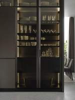 Fabricant YK garde-manger personnalisé comptoir intelligent en marbre Design d'intérieur meuble de kitchenette armoire de cuisine pour la maison
