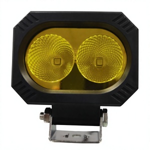 Luz de Trabajo LED de 40W 12V, Blanca o Amarilla, Iluminación Auxiliar para Vehículos de Construcción y Autobuses Escolares - Product Image 2