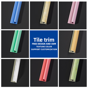 Hot bán tùy chỉnh 10mm góc gốm gạch <span class=keywords><strong>TRIM</strong></span> PVC gạch <span class=keywords><strong>TRIM</strong></span> Vòng cạnh <span class=keywords><strong>3mm</strong></span> 8mm 12mm gạch cạnh <span class=keywords><strong>TRIM</strong></span> dải nhựa - Product Image 5