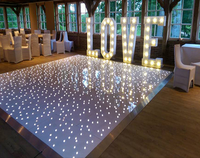 Piste de danse Led personnalisée à vendre/location de piste de danse éclairée/piste de danse imbriquée