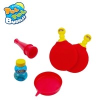 Ensemble de jeu de bulles rebondissantes à commande tactile pour enfants avec bulles de savon élastiques pour des jeux amusants en plein air