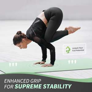 La mejor esterilla de <span class=keywords><strong>yoga</strong></span> ecológica grande con estampado de marca personalizada para <span class=keywords><strong>principiantes</strong></span> para ejercicios de estiramiento - Product Image 5