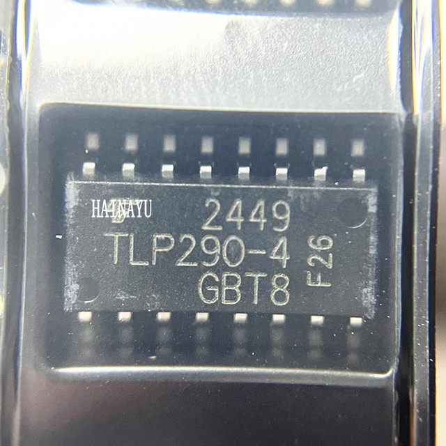 Hainayu IC Chip with Single Optocoupler TLP290-4 SMD SOP16 Four-channel Bidirectional Coupler TLP290-4GB TLP290-4(GB-TP,E(T