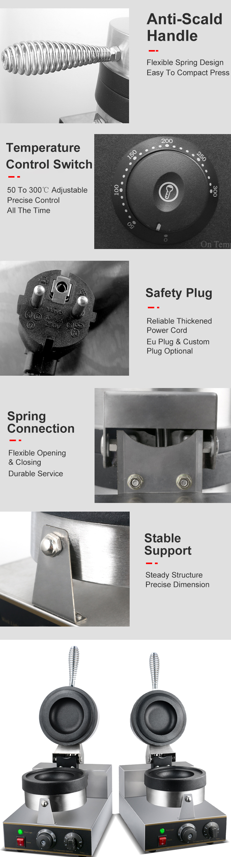 ホットパニーニUFOハンバーガーメーカー電気プレスプロサンド