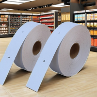 Étiquettes en carton vierges imprimables de haute qualité 250g en rouleau pour vêtements, chaussettes et chaussures avec logo personnalisé