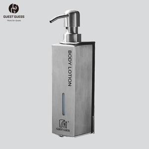 OEM Personnalisé 250ml Antivol De Luxe En Acier Inoxydable 304 Montage Mural Hôtel Distributeur De Savon avec Serrure Ensembles De Salle De Bains En Gros - Product Image 3