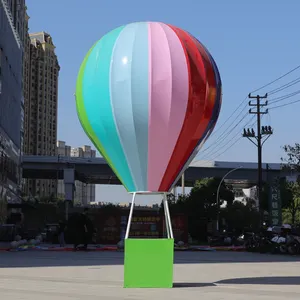 Customizable Hot Air Balloon Holiday Wedding Party Decorations For Outdoor Shopping Mall Business Venue Layout 140cm*280cm