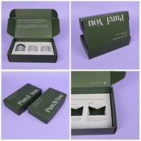 Nouvelles boîtes personnalisées PLD 2026 – Emballage créatif et élégant pour produits cosmétiques, avec logo de marque, en papier texturé, pour chaussettes et envois aériens