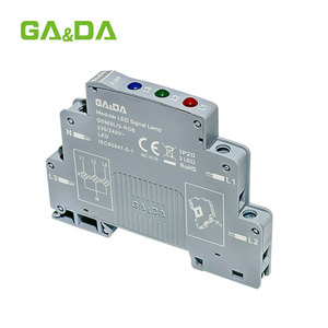 <span class=keywords><strong>GA</strong></span>&DA GDMSL/3 Indicateur lumineux modulaire triphasé à 3 LED, montage sur rail DIN, 230V - Product Image 4