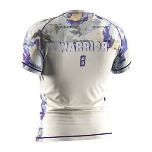 Ropa Deportiva de Jiu-Jitsu Americana, Camisetas y Pantalones de Compresión para Hombre, Uniforme de BJJ, Camiseta Deportiva de Manga Corta Blanca de Poliéster para Hombre - Product Image 2