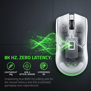 เมาส์เกมมิ่งไร้สาย Razer Viper V4 Pro รุ่นมืออาชีพ เมาส์น้ำหนักเบาตามหลักสรีรศาสตร์ พร้อมสวิตช์ออปติคอล - Product Image 3