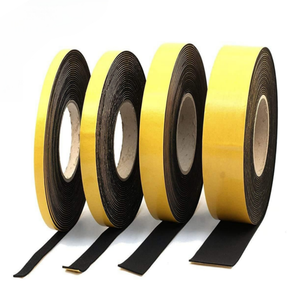 Vente en gros de bandes d'éponge auto-adhésives en caoutchouc <span class=keywords><strong>néoprène</strong></span> noir Ruban adhésif d'isolation en mousse de caoutchouc imperméable anti-bruit - Product Image 2