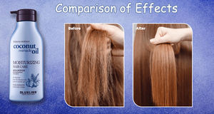 Champú Herbal Luxliss <span class=keywords><strong>Sin</strong></span> Formaldehído, Aceite de Coco Orgánico para Cabello <span class=keywords><strong>Seco</strong></span>, Hidratante y Suavizante, Set de Champú y Acondicionador - Product Image 3