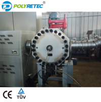 Ligne de granulation à bague d'eau pour copeaux et rebuts de PP/HDPE PTC-160, capacité 800 kg/h
