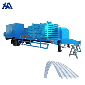 New Type K Q Span Metal Roofing Sheet Curving Former Machine Large Span Arch Roof Tile Roll Forming Machine