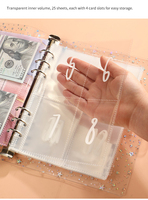 Großhandel 100 Tage Sparbuch PVC Spiral Notebook Geld binder 100 Tage Herausforderung Geld sparen Budget Binder A5 PVC Binder
