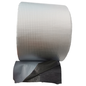 Khách hàng thương hiệu nhấp nháy băng tự dính vuông nhôm lá bitum chống thấm <span class=keywords><strong>flashband</strong></span> - Product Image 1