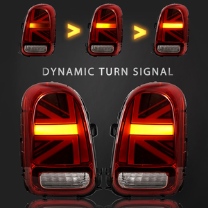 New High Quality Clear ABS Waterproof 12V Rear <b>Tail</b> Lamp Conversion Kit Mini F60 2017-2021 <b>Plug</b> Play 100% Fitment Turn Signals - Product Image 3