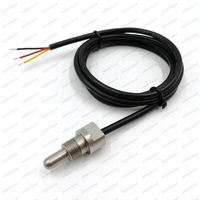 Sonde de température DS18B20 en acier inoxydable avec tube fileté M3 M4 M6 M8 pour la surveillance environnementale