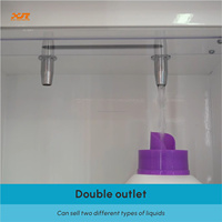 Le distributeur automatique de liquides XY Mini est doté d'un écran tactile de 10,1 pouces et peut vendre des produits liquides tels que la lessive.