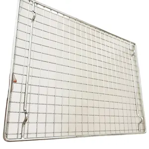 Stainless Steel Wire Mesh Grid Cooking Divider Grid For Japan, Steaming Barbecue Rack