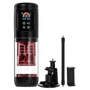 Copa de Masturbación Masculina Automática Telescópica Giratoria con Vibración, Multifuncional, Impermeable, de TPE, Masajeador Personal para Adultos - Product Image 2