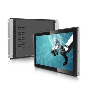 จอภาพระบบสัมผัสแบบ Capacitive LCD ขนาด 21.5 นิ้ว พร้อมพอร์ต VGA ป้องกันแสงสีฟ้า สำหรับตู้คีออสก์อุตสาหกรรมและเครื่องเอทีเอ็ม มาตรฐาน IP65 สำหรับอุตสาหกรรม - Product Image 2