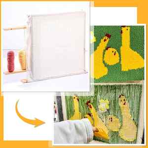 Sıcak satış <span class=keywords><strong>2</strong></span> In 1 tafting tabancası seti kesim kazık döngü kazık tafting tabancası elektrikli halı dokuma akın makinesi tafting kumaş - Product Image 5