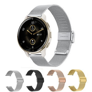 Pour <span class=keywords><strong>Huawei</strong></span> <span class=keywords><strong>GT3</strong></span> <span class=keywords><strong>42mm</strong></span>/46mm SmartWatch Band GT GT2 <span class=keywords><strong>42mm</strong></span> Bracelet milanais en acier inoxydable Bracelet universel 20/22mm Bracelet de remplacement - Product Image 6