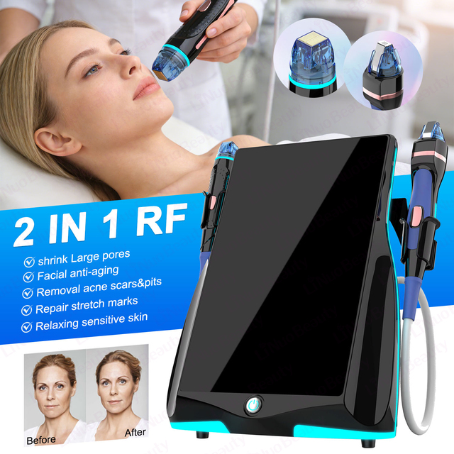 Portable RF-Microneedle Machine for Skin Tightening Home/Commercial Use Skin Rejuvenation Blemish Clearing Beauty Personal Care