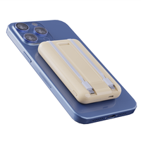 Chargeur portable tendance 2026, nouvelle génération, 10000 mAh, petite taille, charge rapide 22,5 W, type C avec câble USB intégré et fonction magnétique