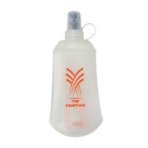 Bouteille d'eau souple pliable en TPU écologique OEM ODM MINI avec couvercle anti-poussière, capacité de 1L, design tendance - Product Image 1