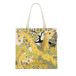 Bolsa de Lona Reutilizable, Ecológica y Duradera con Estampado Personalizado de Zebra Alada Vintage - Product Image 5