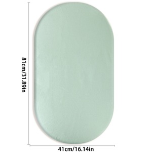 2 Pezzi Lenzuolo con Angoli Elasticizzati in Morbido Jersey 100% Cotone Stampato per Materasso <span class=keywords><strong>Neonato</strong></span>, Prevenzione Macchie Quotidiane - Product Image 5
