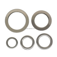 Zinc alloy dicat warna logam cincin bulat tas aksesoris Harga terbaik kustom logo logam O cincin untuk tas tangan lingkaran cincin