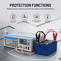 Probador de Capacidad de Batería Heltec Energy 50A, Analizador de Descarga de 5-120V para Baterías de Vehículos Eléctricos y Montacargas