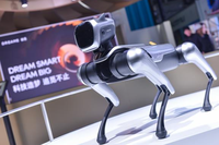 Nuevo Robot Perro Cuadrúpedo Inteligente con IA de Gran Tamaño, Robot Perro Comercial Inteligente
