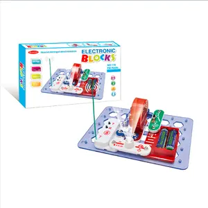 Fai da te Radio FM Kit elettronico blocchi di plastica giocattoli per regalo per bambini