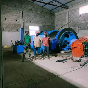 Máy kéo cáp mỏ 6TMining Hoist Winch 2JK-2*1.25P, máy cuốn dây điện mỏ, tải trọng 6 tấn, chiều cao nâng 784m, dùng cho hầm mỏ khai thác vàng. - Product Image 4