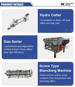 Thương mại nóng bán tự động khoai tây tươi khoai tây chiên chiên dòng máy - Product Image 4