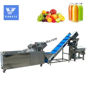 VBJX小型自動パイナップルオレンジフルーツジュース製造製造機加工ライン価格 - Product Image 1