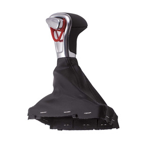 Pommeau de levier de vitesse Audi avec cache anti-poussière 4G1 713 139 noir, ajustement ergonomique pour A3 A4 A6 Q5 Q7 C6 8P - Product Image 1