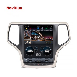 NAVIHUA Android Touch Screen Car Radio GPS Navi Multimedia Video <b>DVD</b> <b>Player</b> for Tesla Style Jeep Grand Cherokee 2012-2018 - Product Image 4
