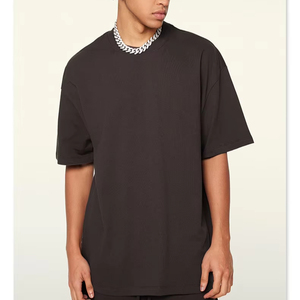 Camiseta de Verano para Hombre, Corte Regular, 100% Algodón, Manga Corta, Lisa, Vintage, con Logotipo Personalizado, Impresión DTG - Product Image 1