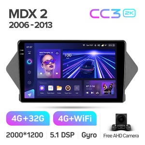 Teyes CC3 2K đài phát thanh Navigation Car DVD Player cho ACURA MDX YD2 2006 - 2013 - Product Image 3