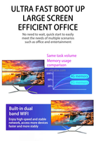 Computadora de Escritorio Todo en Uno con Pantalla IPS de 24/27 Pulgadas, Directo de Fábrica, Compatible con I3-I9, RAM DDR4, Disco Duro SSD, Opcional para Negocios y Juegos