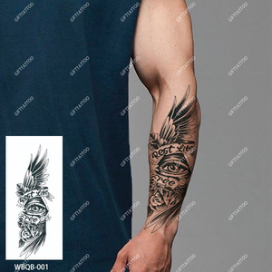 สติกเกอร์รอย<span class=keywords><strong>สัก</strong></span>ชั่วคราวลายดอกไม้เหมือนจริงจากพืช แบบกึ่งถาวร - Product Image 1