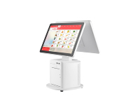Terminal de point de vente tactile capacitif OEM 15,6 pouces avec système d'exploitation Android et prise en charge NFC pour les restaurants de restauration rapide et les cafés