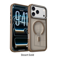 Coque de téléphone de haute qualité, électro-plaquée, magnétique, TPU+PC, protection 360°, antichoc, design professionnel, paysage urbain, 8 couleurs